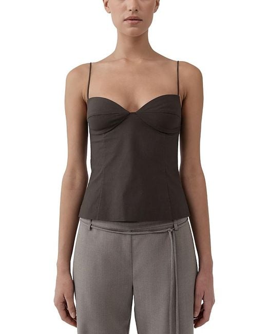 St. Agni Black Studio Cami