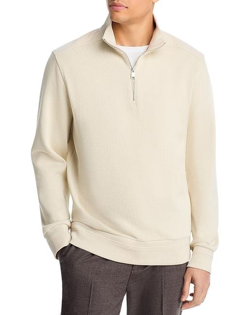 Boss White H Sidney Sweatshirt for men