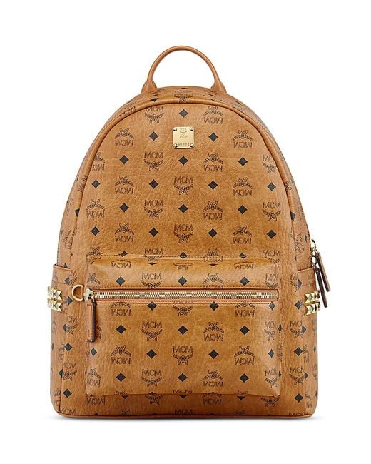 MCM Natural Stark Visetos Backpack for men