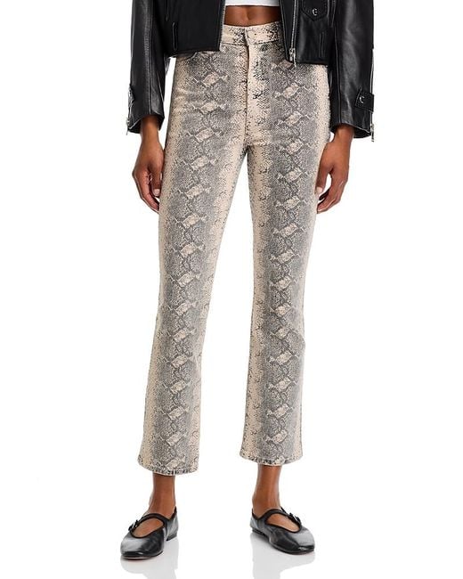Mother Black The Hustler Flood Jeans