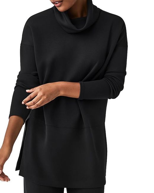 Spanx Black Airessentials Turtleneck Tunic Top