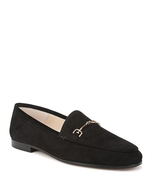 Sam Edelman Black Loraine Almond Toe Loafers