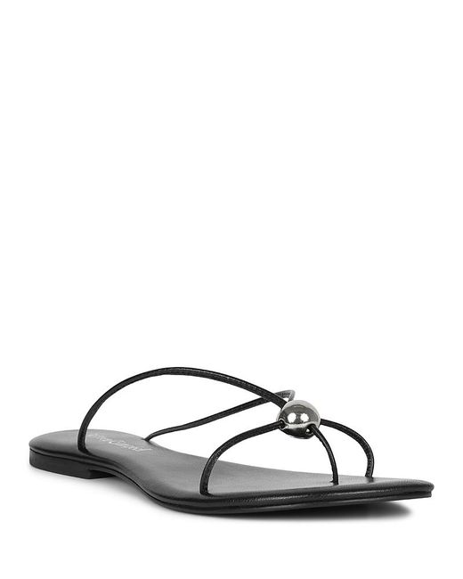 Jeffrey Campbell Brown Cherished Flat Sandals
