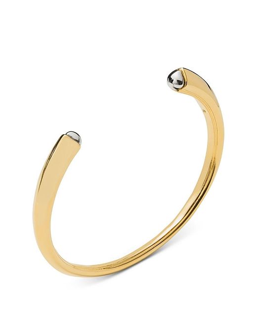 Kate Spade Women's Metallic Sculptured Spade Cuff Bangle Bracelet