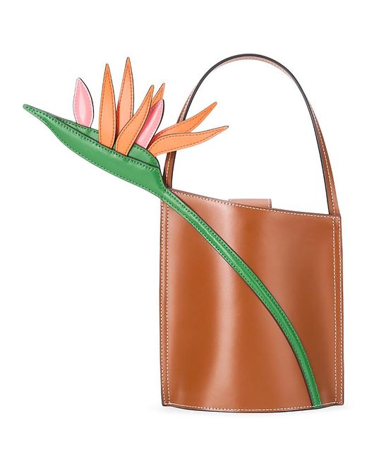 Staud Natural Bird Of Paradise Bucket Bag