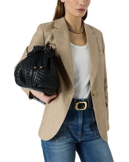 Gerard Darel Gray Taliya Buttoned Jacket