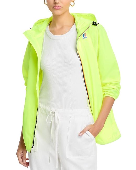 K-Way Yellow Le Vrai 4.0 Claude Windbreaker
