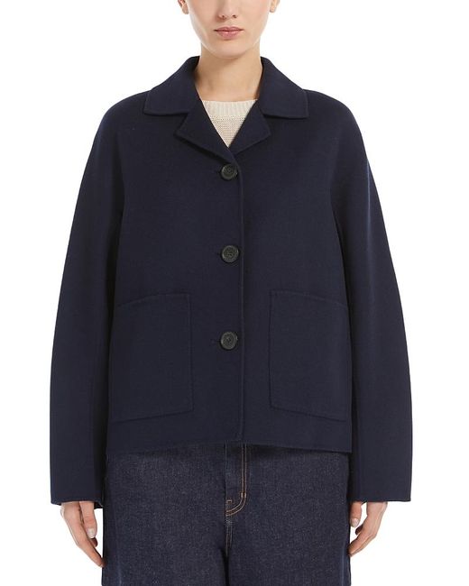 Weekend by Maxmara Blue Sale Single Breasted Jacket