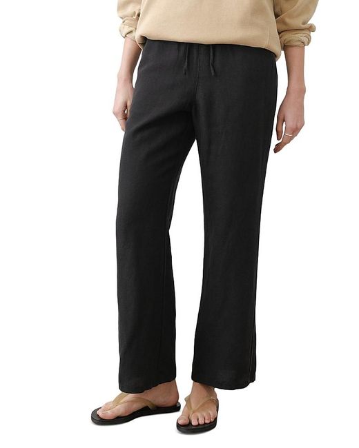 Marine Layer Black Drawstring Pants