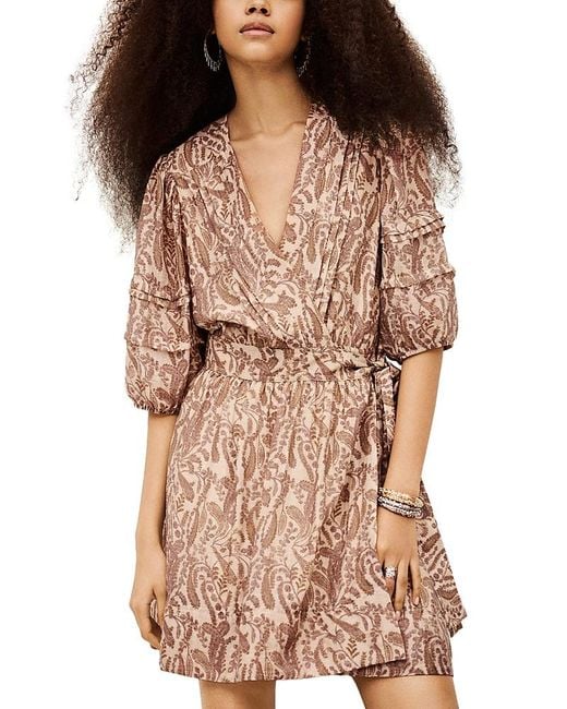 Ba&sh Brown Teodora Dress