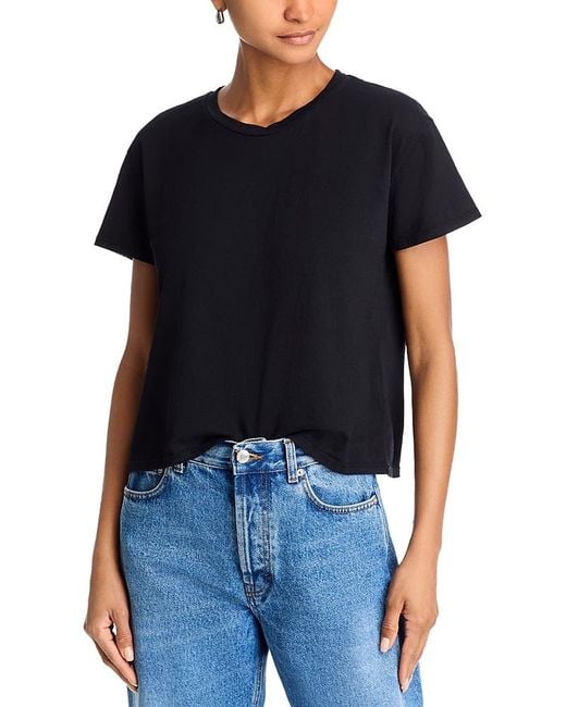 PERFECTWHITETEE Black Harley Boxy Tee