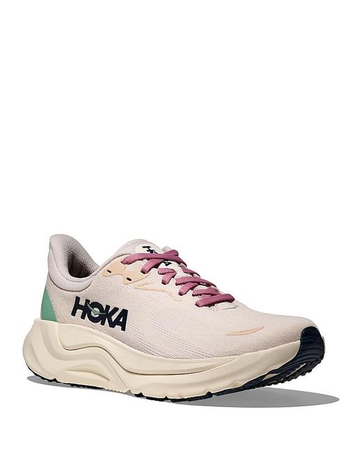 Hoka One One Pink Arahi Running Sneakers