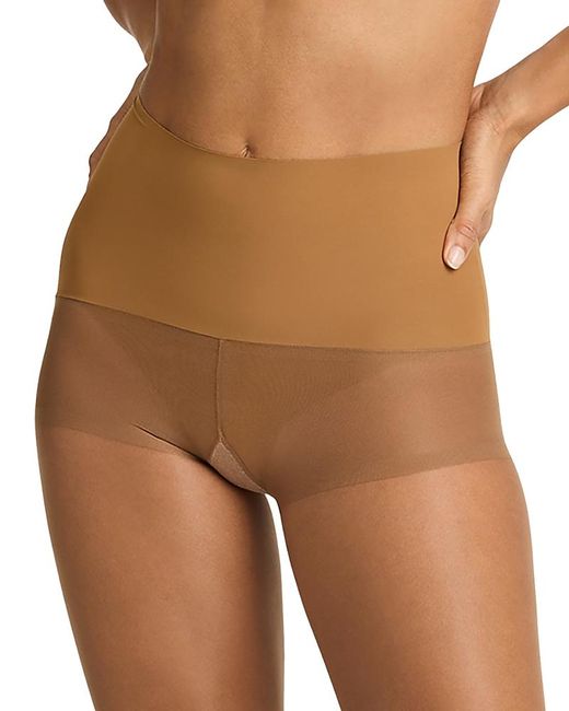 Commando Brown Highlighter Sheer Tights