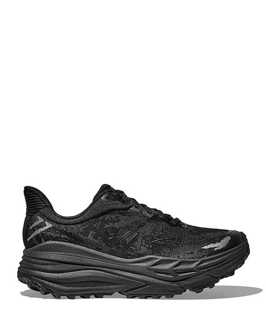 Hoka One One Black Stinson 7 All Terrain Running Shoe for men