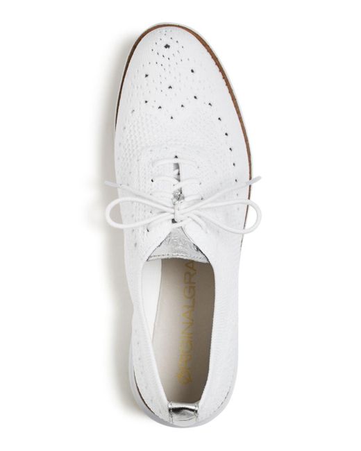 cole haan white oxfords