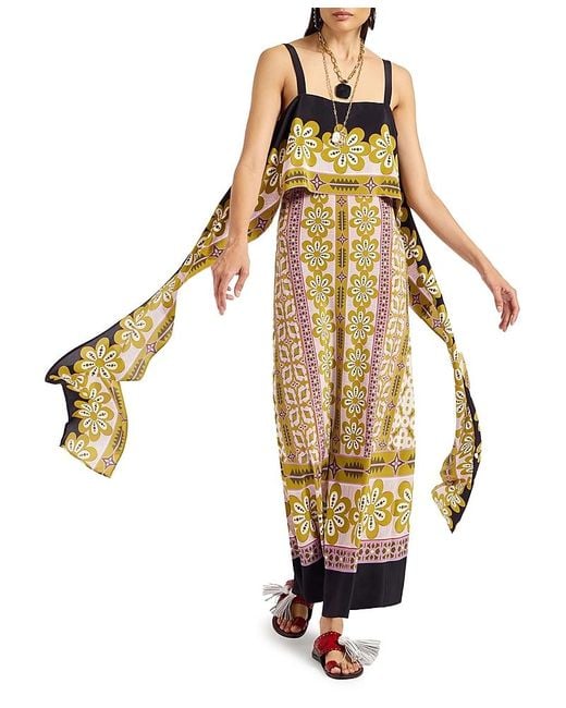 LaDoubleJ Metallic Slip-Around Dress