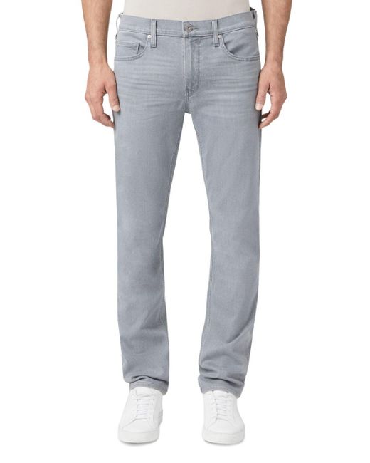 PAIGE Federal Slim Straight Jeans In Felton in Gray for Men Lyst
