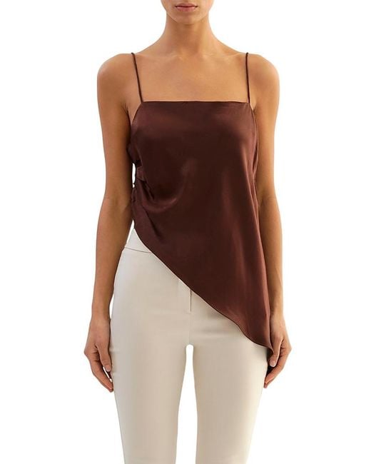 Lamarque Brown Solange Top