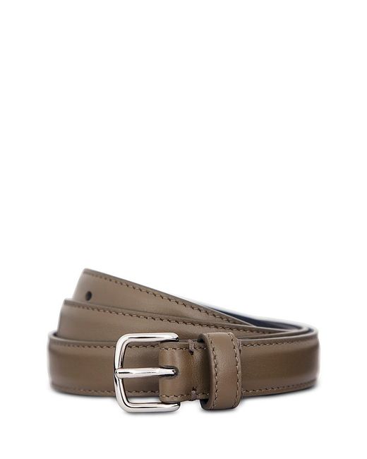 Vince Gray Stitched Belt