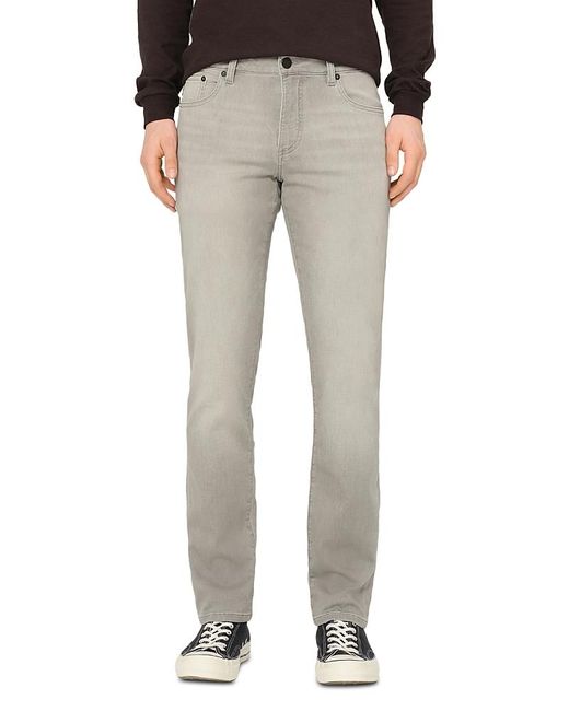 DL1961 Gray Nick Slim Fit Ultimate Knit Jeans for men