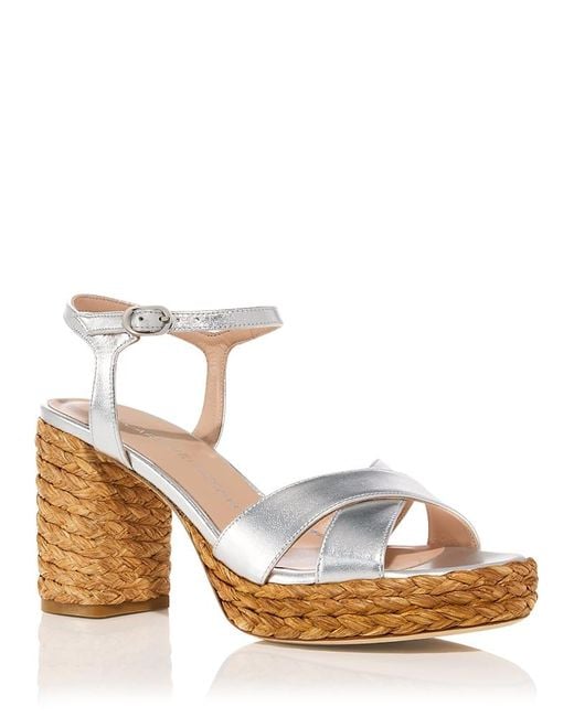 Stuart Weitzman Multicolor Dayna 80 Platform Sandals