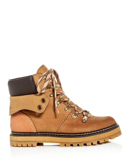 see by chloe hiker boots