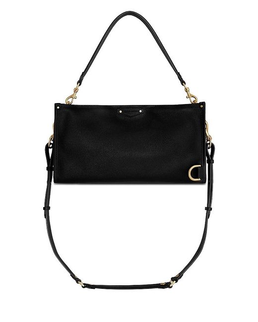 Rebecca Minkoff Black M. A.B. Medium Leather Shoulder Bag