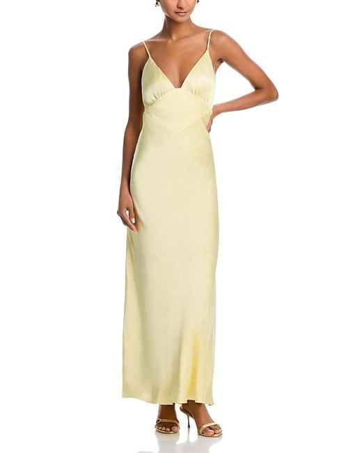 Bardot Metallic Capri Slip Dress