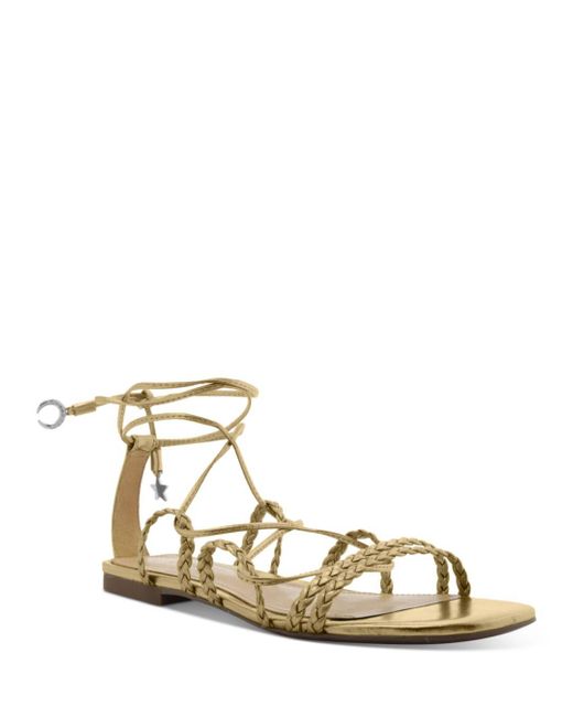 Schutz Synthetic Lunah Strappy Sandals - Lyst