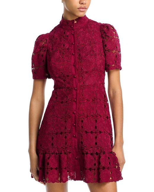 strapless open back dress Red Floral Homecoming Dress Off the Shoulder Graduation Dress hc326   vigocouture