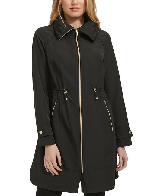 Cole Haan Black Packable Parka