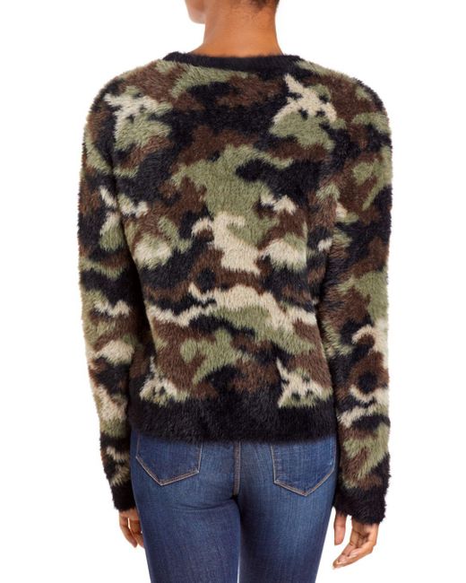 bella dahl camo sweater