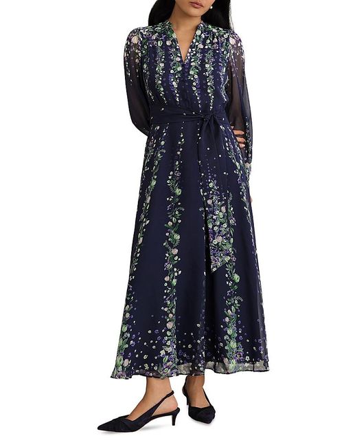 hobbs blue silk dress Beaded Dress Hobbs Celeste Dress Hobbs Christie Silk Wool Beaded Dress,  Royal Blue