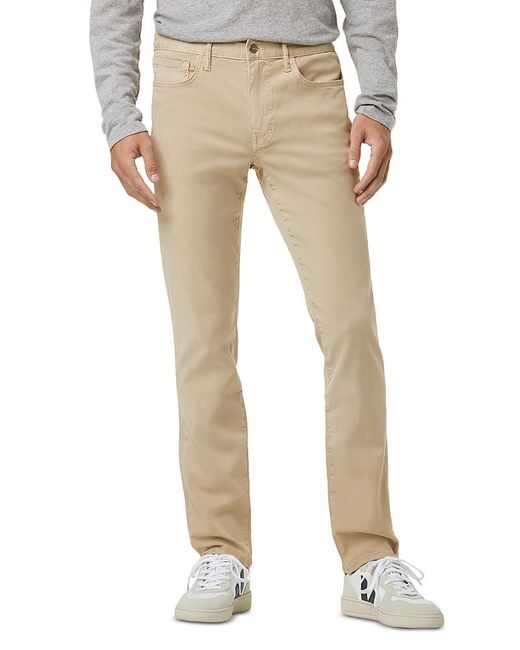 Joe's Jeans Natural The Brixton Straight Slim Twill Pants for men