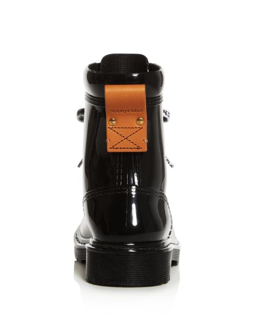 see by chloe rain boots