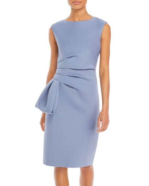 eliza j side ruffle sleeveless dress