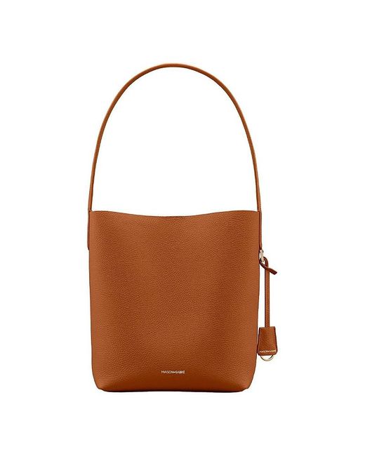 Maison De Sabre Brown The Bucket Soft Tote