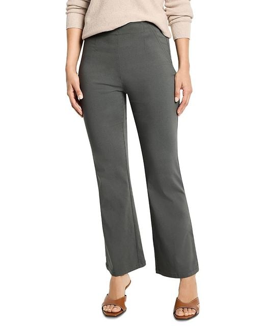 NIC+ZOE Gray Wonderstretch Bootcut Pants