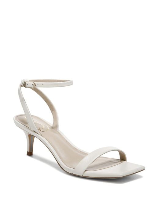 Sam Edelman Leather Rayelle Two-piece Kitten-heel Dress Sandals in ...