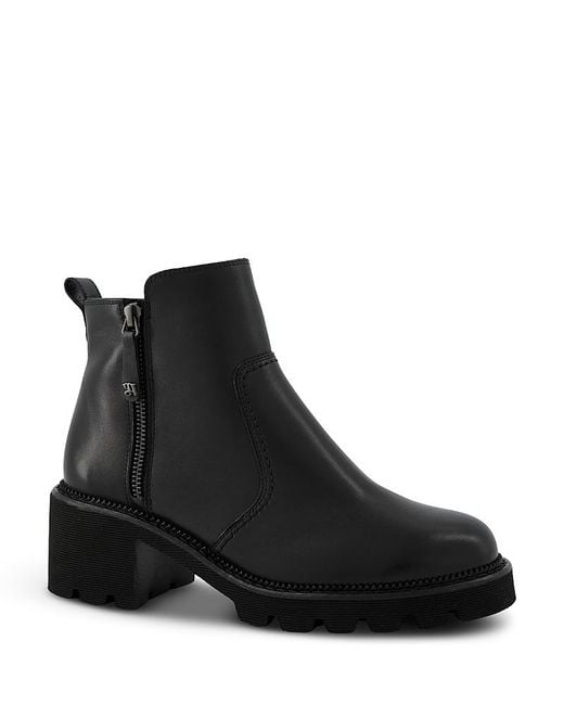 Paul Green Black Carina Zip Boots