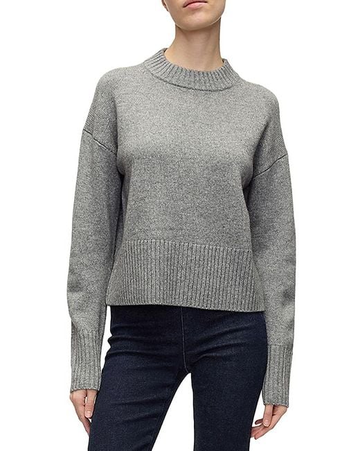 Veronica Beard Gray Andi Sweater