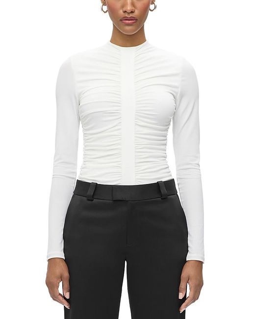 Hervé Léger White The Veronica Top