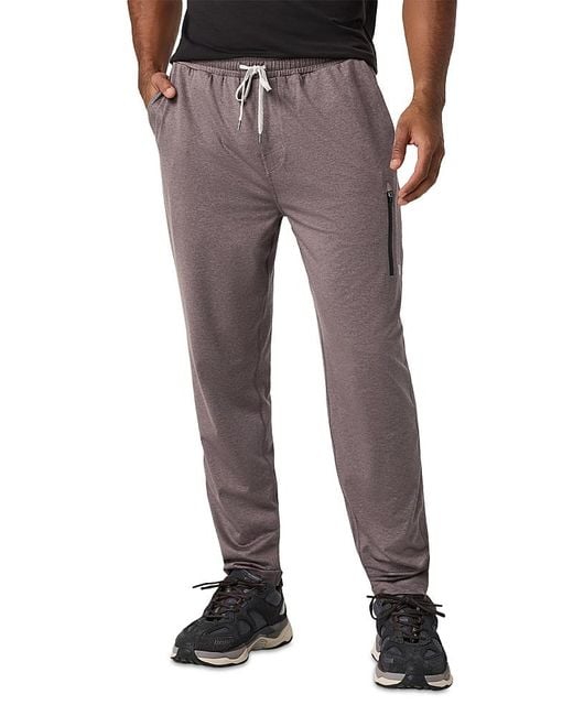 vuori Gray Sun Performance Joggers for men