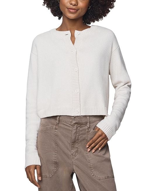 Splendid Gray Amber Cropped Cardigan