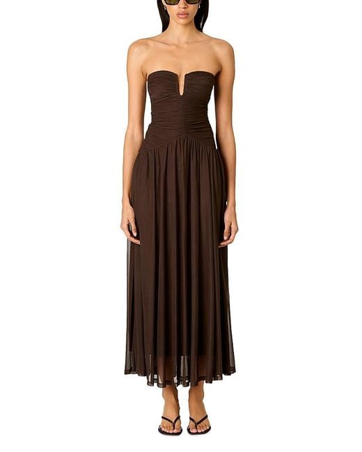 nia brown dress Lyra Dress