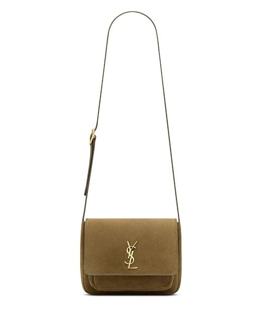 Saint Laurent Natural Niki Satchel Shoulder Bag