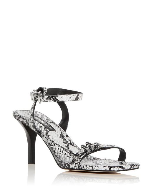Michael Kors Metallic Darrington Stiletto Sandals