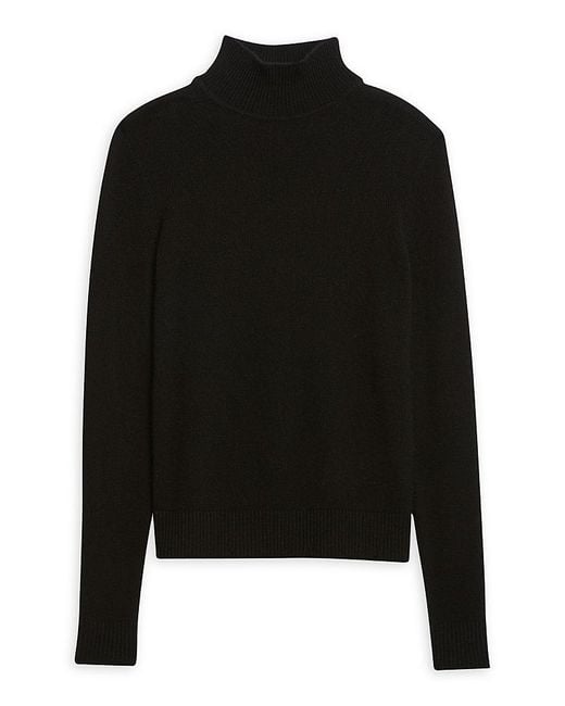 Theory Black Basic Turtleneck Pullover Sweater