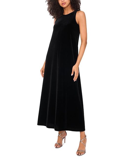 ball plus size dresses Whimsical Floral Gown cute maxi dress Color:Black White Dot Audhol Pajamas Dress for