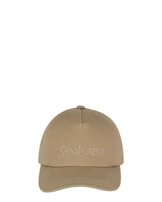 Saint Laurent Natural Cap for men